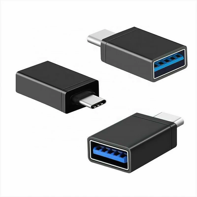 Универсальный Переходник USB/Type-C POHIKS 3 шт. прочный алюминиевый сплав для