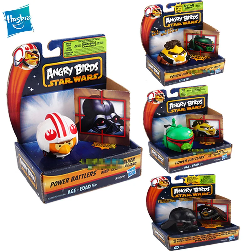 Подлинный Hasbro злые птицы Звездные войны Черный Самурай плохие поросята Модель