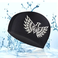 new wholesale adults silicone swimming caps men waterproof swim pool cap ear protect large natacion diving hat