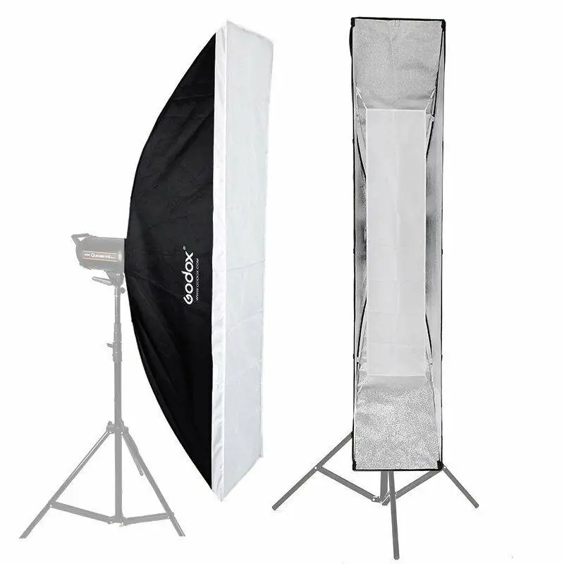Kuulee Godox 22x90 см прямоугольник Bowens крепление полосы софтбокс + сетка для студийной
