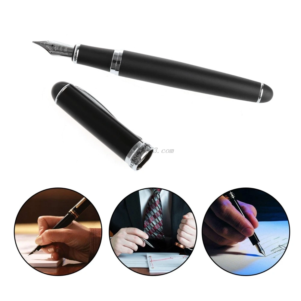 Перьевая ручка JINHAO X750 перьевая со средним песочным наконечником инструмент для