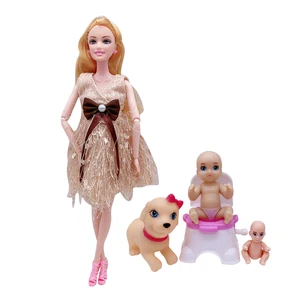 Новинка 2020, модные куклы-Барби для беременных, аксессуары для кукол с большим животом, обучающие игрушки для детей, 11,5 дюйма