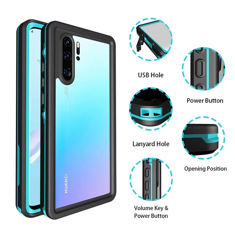 MOMOTS водонепроницаемый чехол для huawei P30 Pro P30 противоударный силиконовый чехол для huawei P20 Lite P20 Pro полная защита