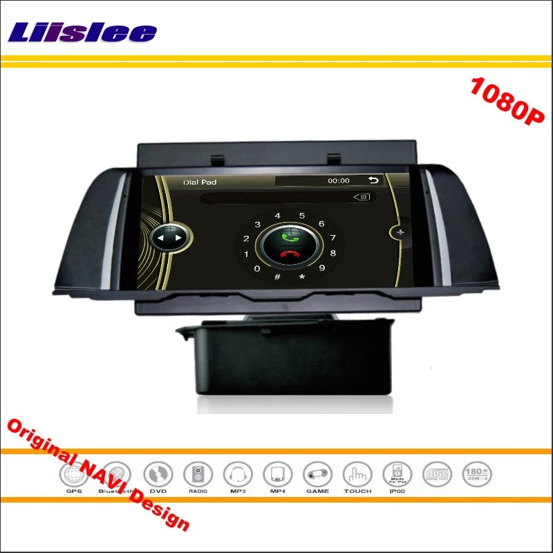 Liislee для BMW F10 2013 ~ 2014 автомобильное стерео радио CD DVD плеер GPS навигация 1080P HD экран