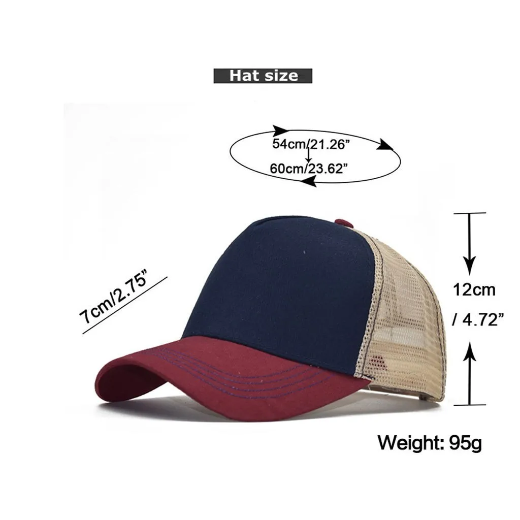

Adult Casual Outdoors Sunshade Net Hat Hip Hop Baseball Cap Breathable Don't Boring And Windproof Hat Both Men And Women Gorro