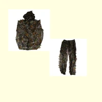 hunting ghillie suit 3d camo leaf camouflage jungle woodland birdwatching hunting cs game clothing
