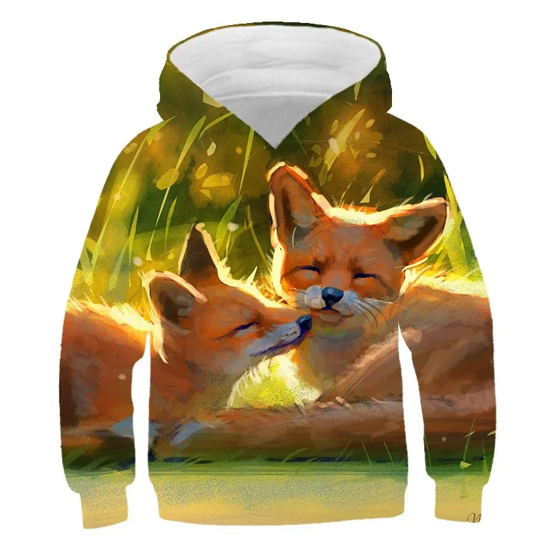 

Hoodies Sweatshirts Autumn winter 2021 Boy Girl Fashion 3D Print Hoodies Sweatshirt Clothes Cartoons Long Sleeve Pullover Tops