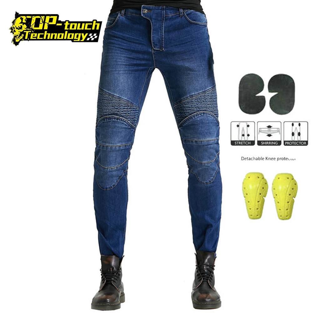 

Motorcycle Pants Men Moto Jeans Protective Gear Riding Touring Motorbike Trousers Motocross Pants Pantalon Moto Pants