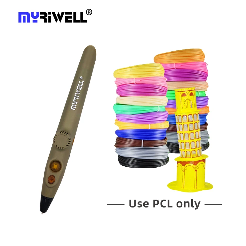 3D Ручка Myriwell DIY USB RP-200A мм PCL нить профессиональный Творческий игрушечный подарок