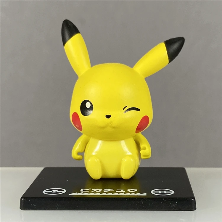 Оригинальные игрушки Bandai acha Покемон Пикачу чармандер вулпик чимчар слонотыкать