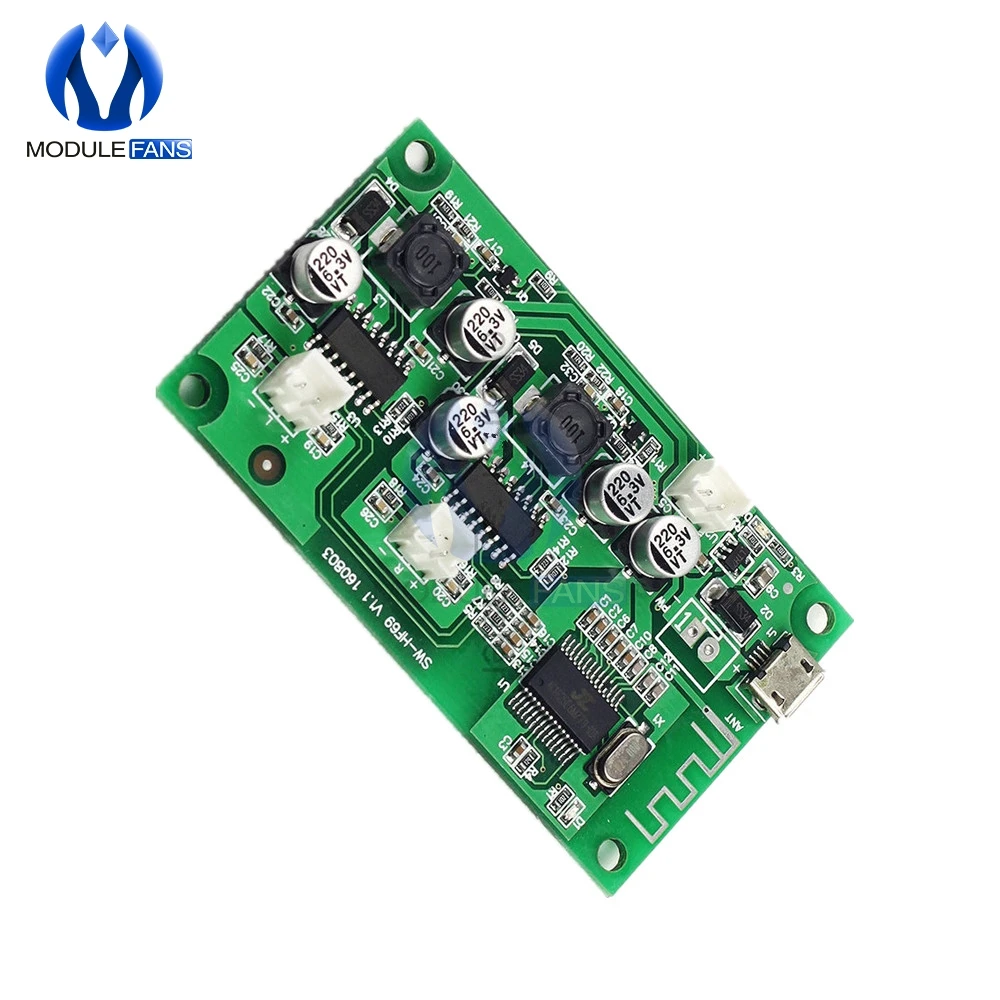 DC 5 В 6 Вт+ 6 Вт 2X6 Вт 2*6 Вт 2 канала стерео Bluetooth усилитель плата литиевая батарея питание для динамиков громкоговоритель коробка Модифицированная