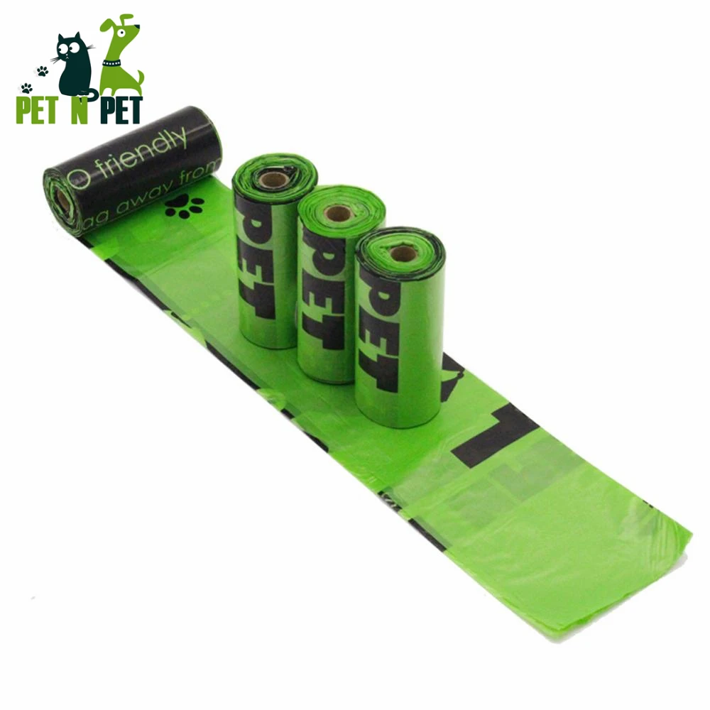 Пакеты для выгула собак 900 шт. 60 рулонов зеленые пакеты отходов с дозатором|Совки