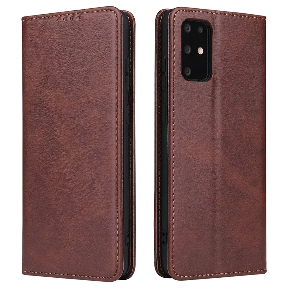 

Leather Flip Case for Samsung Galaxy S20 S10 S9 S8 A50 A51 A52 A70 A71 A21 A31 A80 A90 A32 Wallet Cards Stand Phone Bags Cover