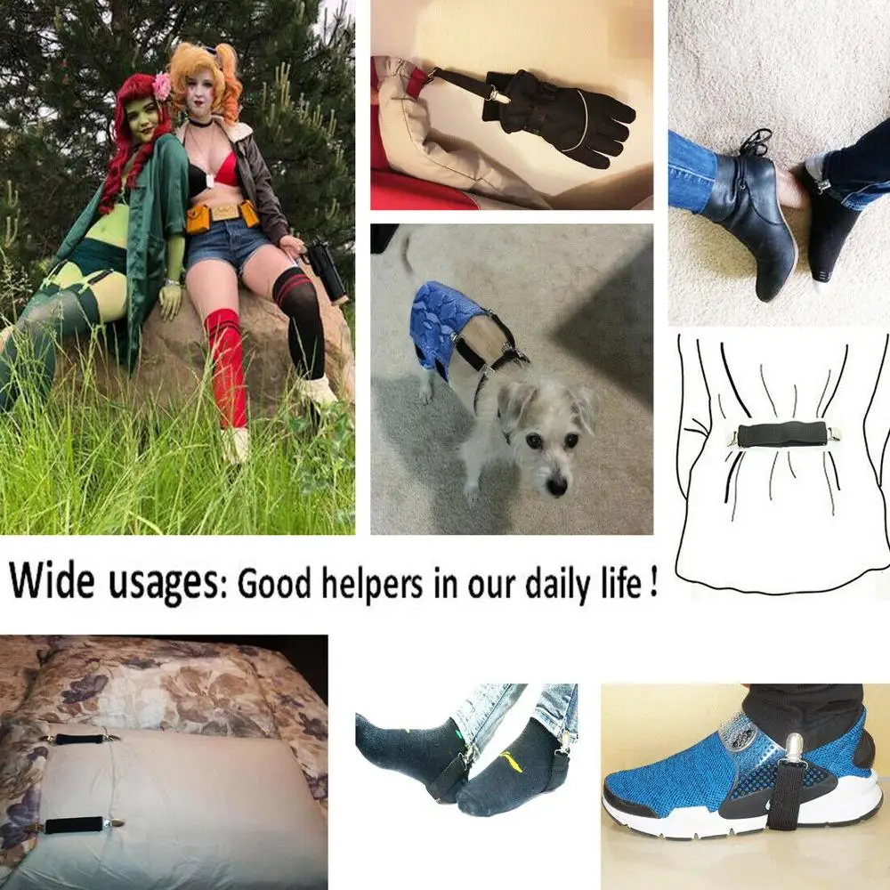 6 шт./лот митенки и держатель для перчаток с зажимом обуви леггинсы малышей детей