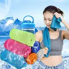1 шт., быстросохнущее полотенце из микрофибры для фитнеса, скалолазания, йоги, быстрой охлаждающее спортивное полотенце