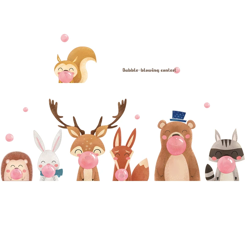 

Nordic Wall Stickers Girl Bedroom Room Decoration Bedside Backdrop Decal Furniture Wallpaper PVC Self Adhesive Murals