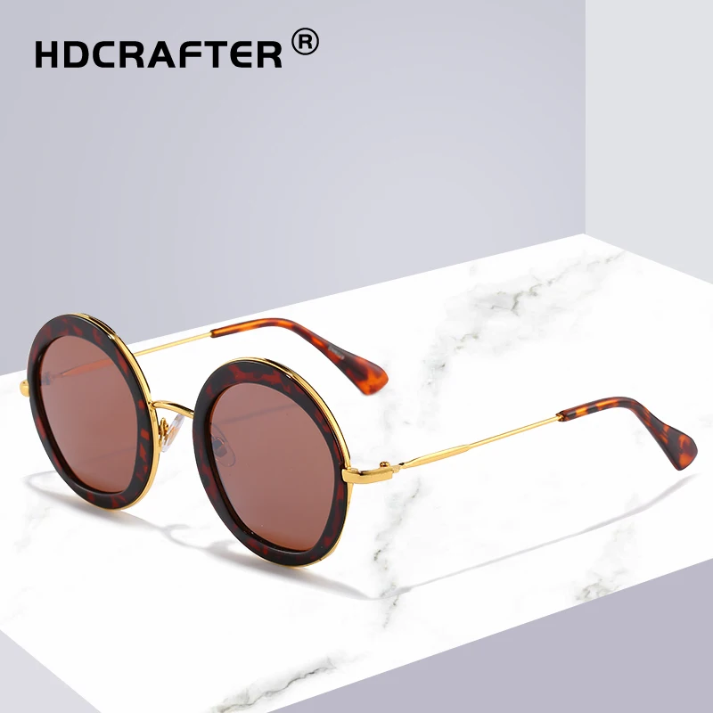 2019 новые небольшие круглые солнцезащитные очки для девочек женские зеркальные