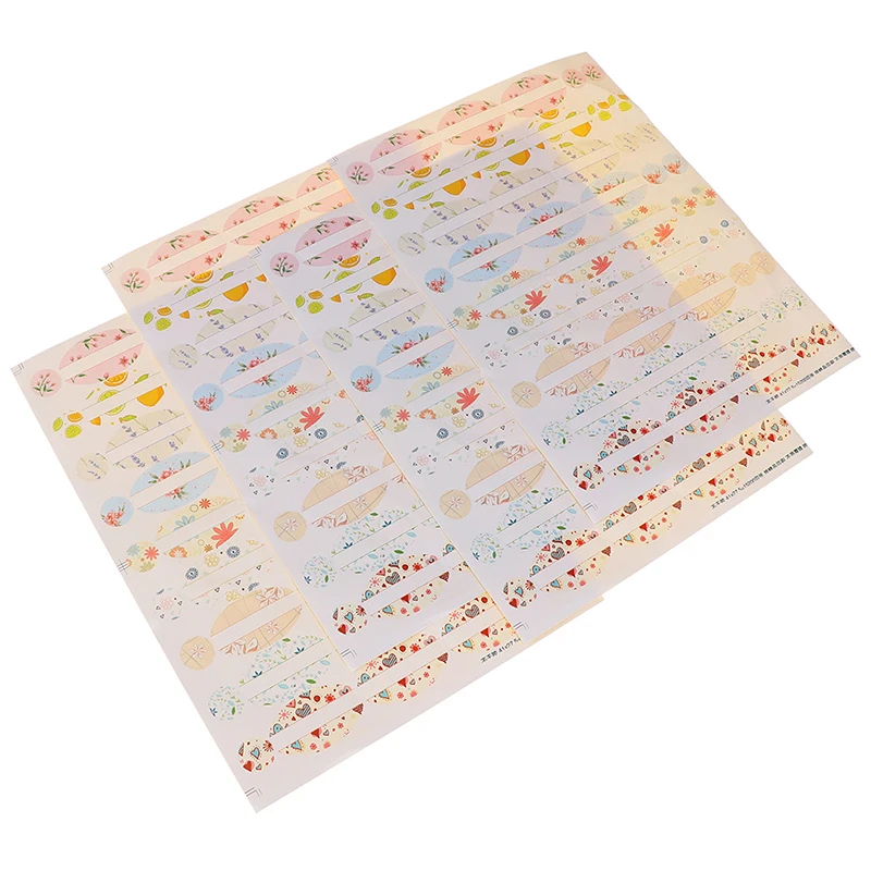 4 листа овальной формы круглый стикер s флакон духов с крышкой органайзер пустая