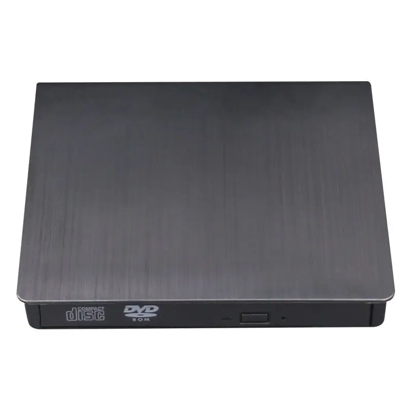 Новый ультратонкий внешний оптический привод USB 3,0 комбинированный DVD проигрыватель DVD ROM подключи и работай для MacBook ноутбука настольного ко...