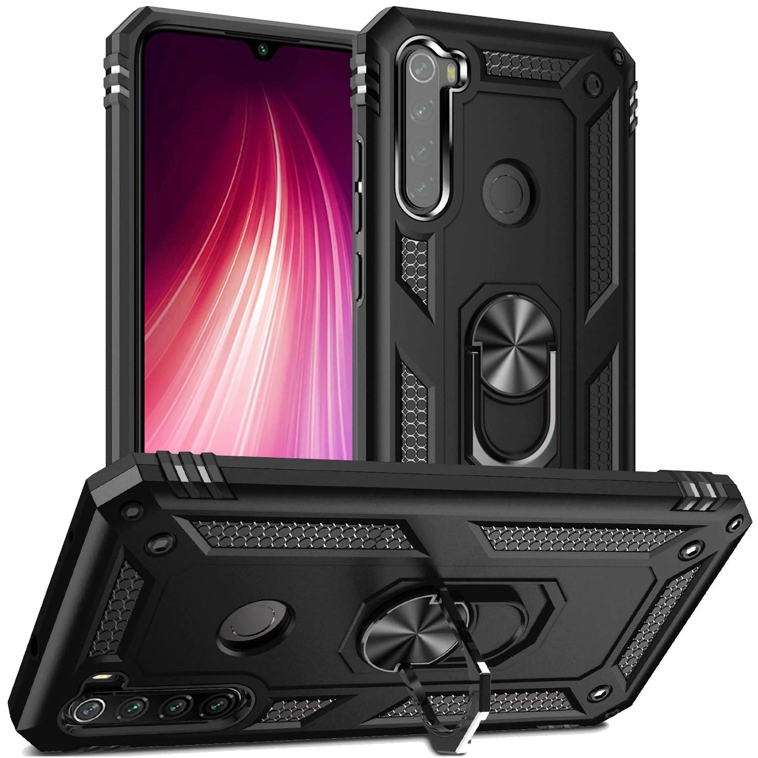 Чехол для XiaoMi RedMi Note 9s 8 7 K20 Pro 7A 8A 9T военный класс 15 футов. Защитный Магнитный чехол