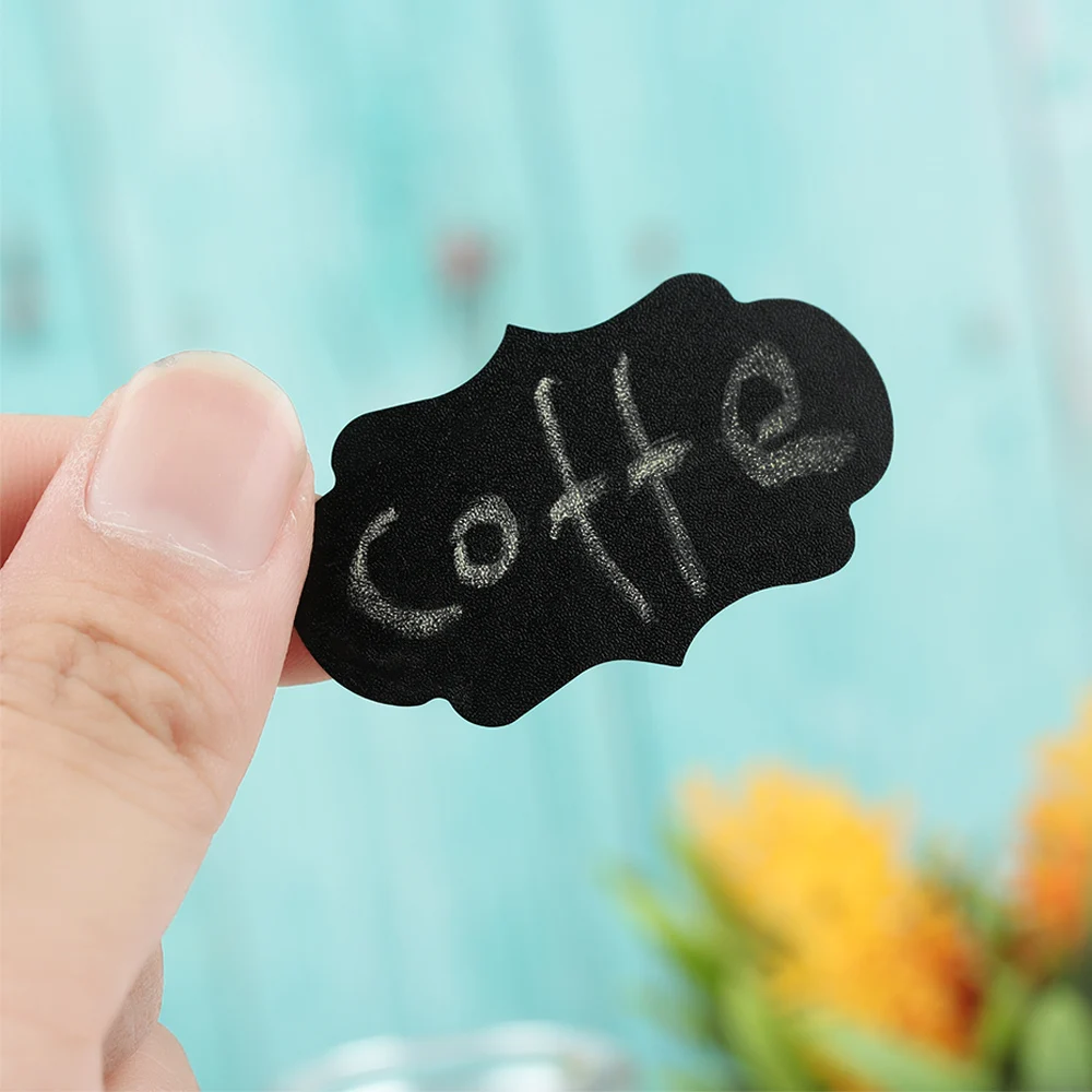 20 шт. новые стираемые баночки для специй наклейка на доску водонепроницаемые