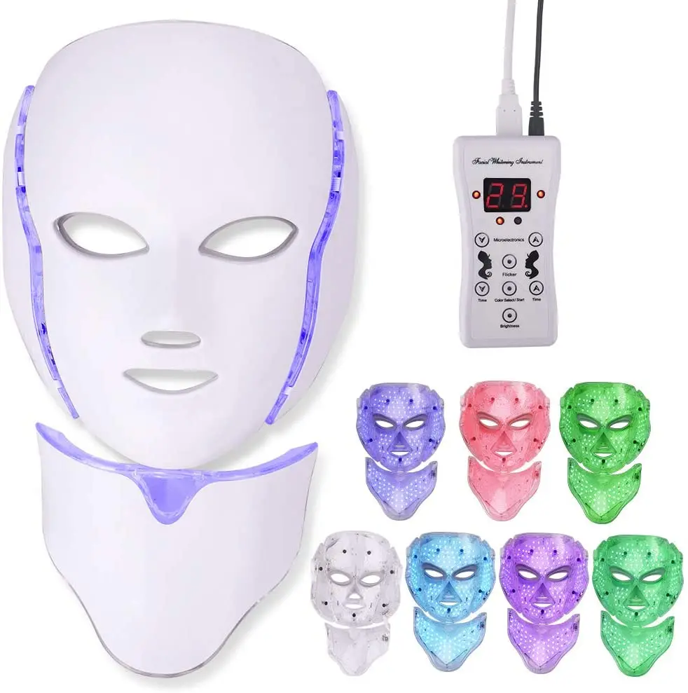 Микро светодиодный токовая светодиодная фотонная маска для лица