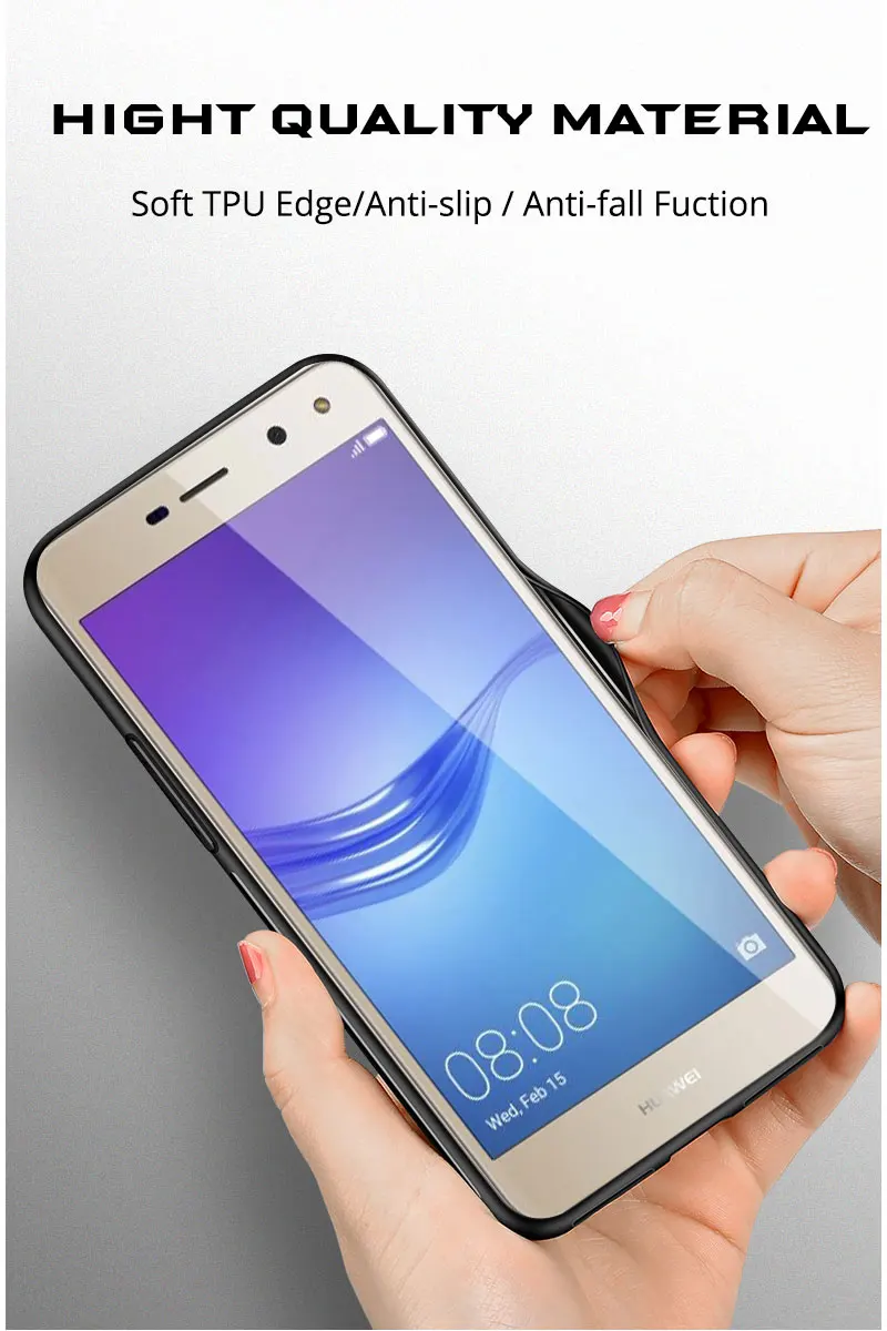 Honor 5A русский Y5 Y6 Чехол черный ТПУ для huawei Y5 Y6 Prime чехол для телефона s Rocket Shell для huawei Y7 Y5ii Y6ii сумки