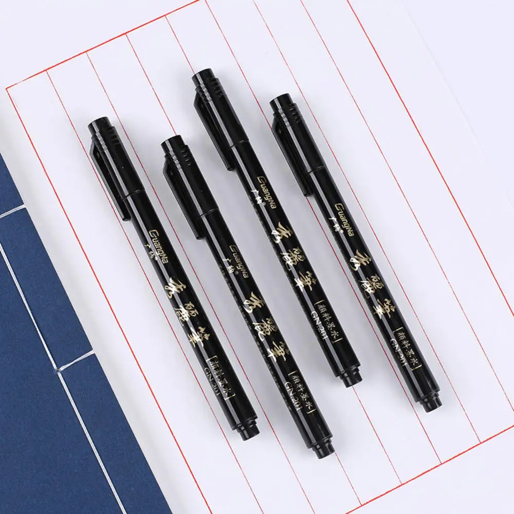 

High Qulity Calligraphy Pen Chinese Words Learning Stationery Student Art Drawing Marker Hand Lettering School Album Art Supplie