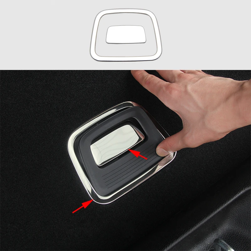 Накладка на заднюю ручку багажника из сплава для Mercedes Benz ML Class 12 15 & GL 13 16 GLE 17 GLS