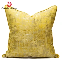 bubble kiss gold summer cushion cover jacquard pillow cover living room decorative sofa pillow cases home decor cushion cover