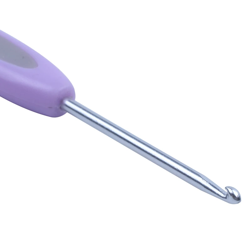 8 шт красочные мягкие пластиковые ручки глинозема крючком Крючки набор спиц |