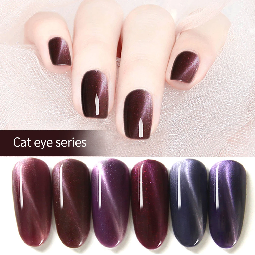 Горячее кошачье масло для ногтей гель Магнитный QQ клей модный стойкий полировка