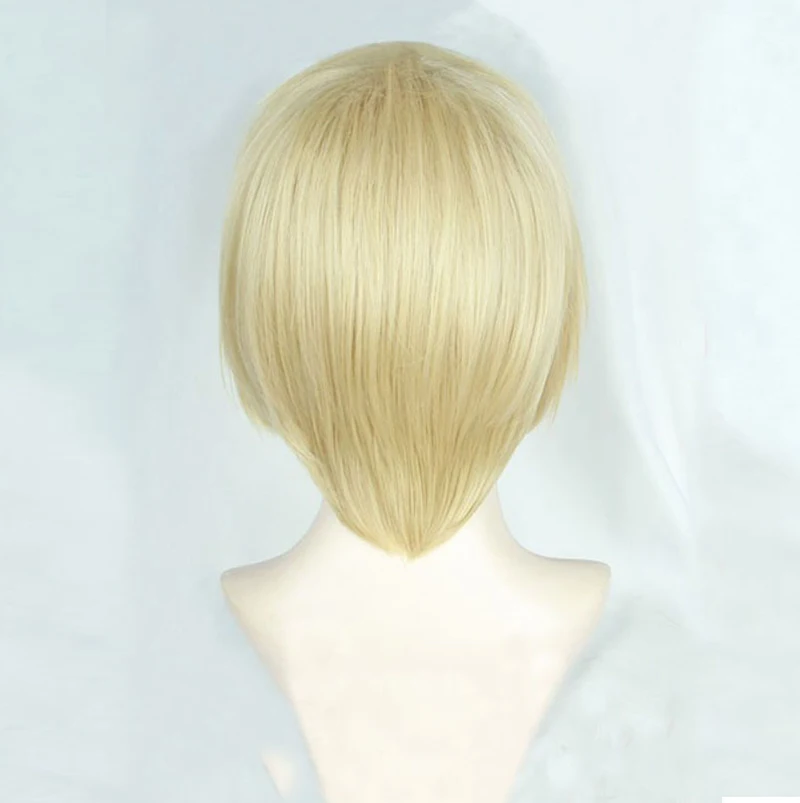 YURI! Парики для косплея на льду Yuri Plisetsky мужские и женские короткие синтетические