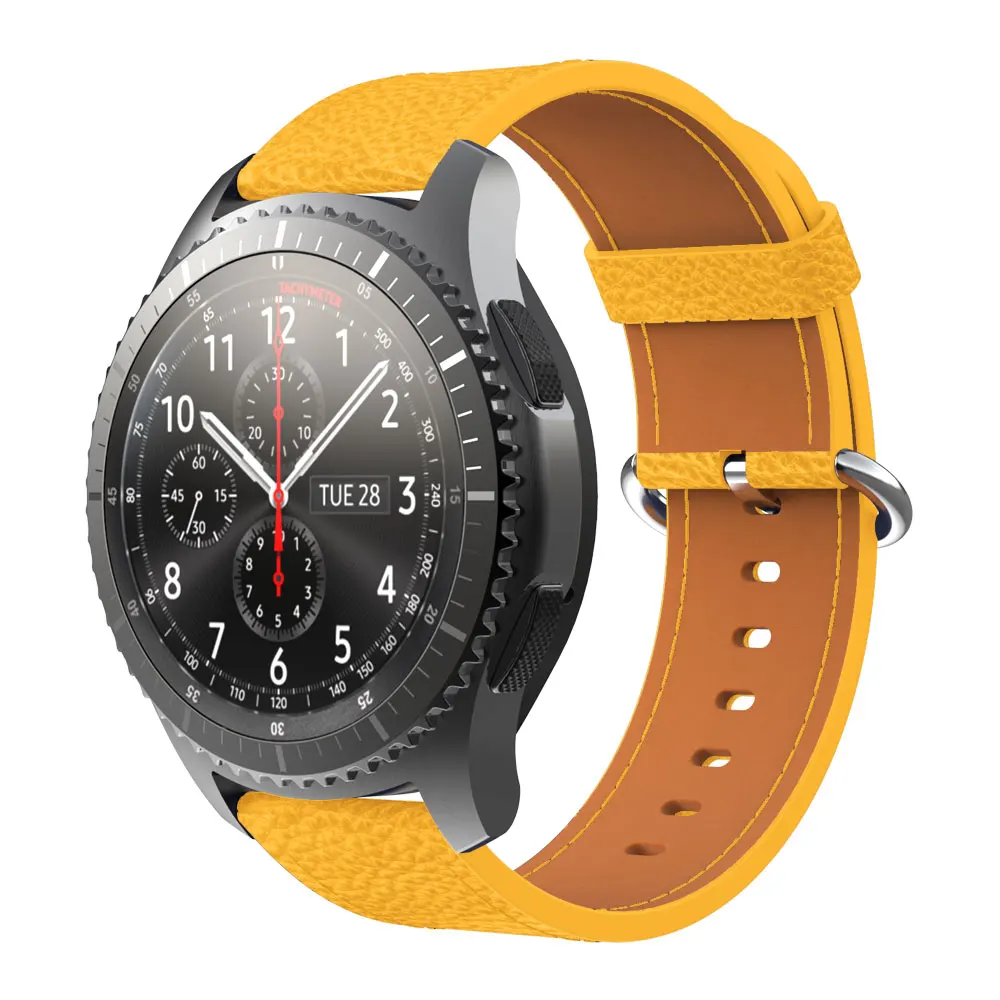Hero iand Премиум кожаный ремешок для часов 22 мм ремешок для Huami Amazfit GTR 47 мм/Stratos 2 2 S/браслеты soprt модный браслет