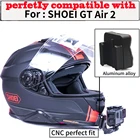 Кронштейн для шлема мотоцикла TUYU для SHOEI GT Air 2, аксессуары из алюминиевого сплава для спортивной камеры GoPro DJI Insta360