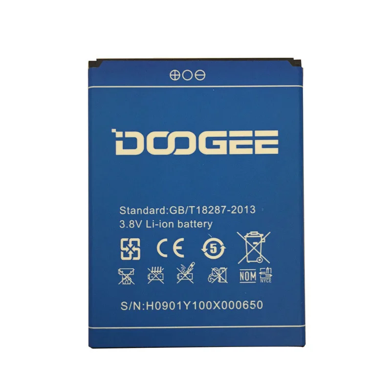 Аккумулятор высокого качества Для DOOGEE NOVA Y100X аккумулятор для смартфона Doogee в
