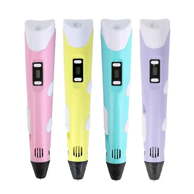 3D High Quality Funny Printing Pen Arts Printer Low Temperature Drawing Doodling For Baby Kids Gift Random Color Of Accessories | Игрушки и
