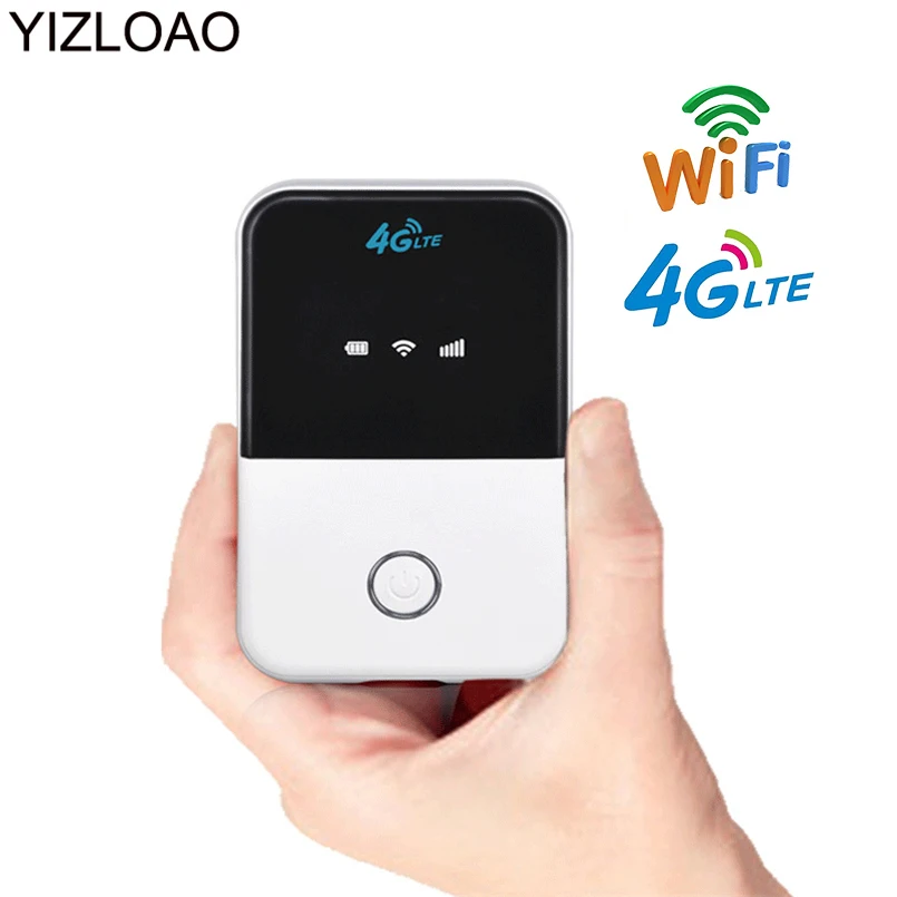 YIZLOAO 4G Wi Fi роутер мобильный Точка доступа 3G Карманный широкополосный мини Mifi