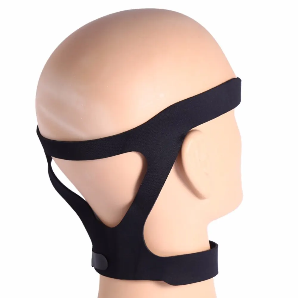 

2Colors Universal Headgear Replacement 4 Points Head Band Ventilator Nasal Mask Headband Posture Corrector Sleeping Stop Band