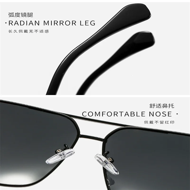 

Nuevas gafas de sol polarizadas Gafas de sapo para hombre Gafas de sol para conduccin diurna y nocturna Gafas de piloto 2014