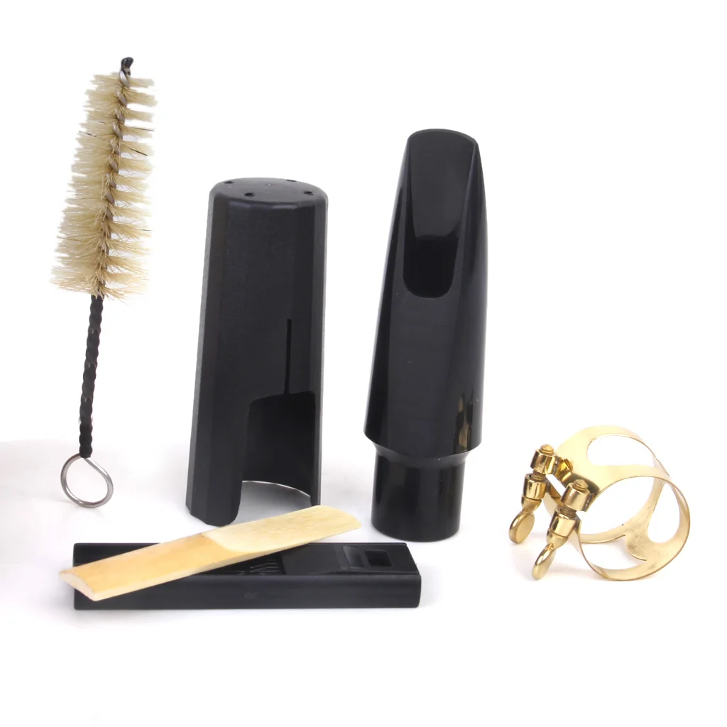 

Tenor Saxophone Sax Mouthpiece/Ligature//Reed Kit W.Cleaning Brush