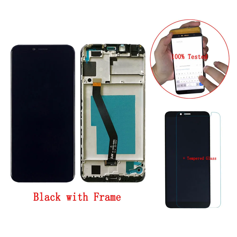 ЖК-дисплей стекло для huawei Honor 7A Pro AUM-L29/Honor 7C AUM-L41 ЖК-дисплей монитор сенсорный экран сенсорная Рамка Замена