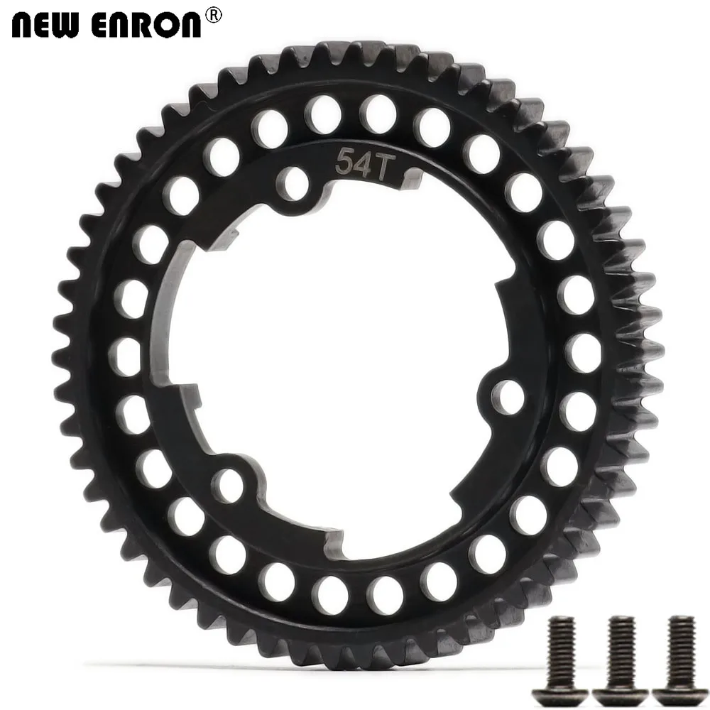 

NEW ENRON 54T 1 Mod #6449 Hardened 45# Steel Main Spur Gear Hot Racing For Traxxas 1/10 E-Revo VXL 1/5 X-Maxx 1/10 Maxx 1/7 XO-1