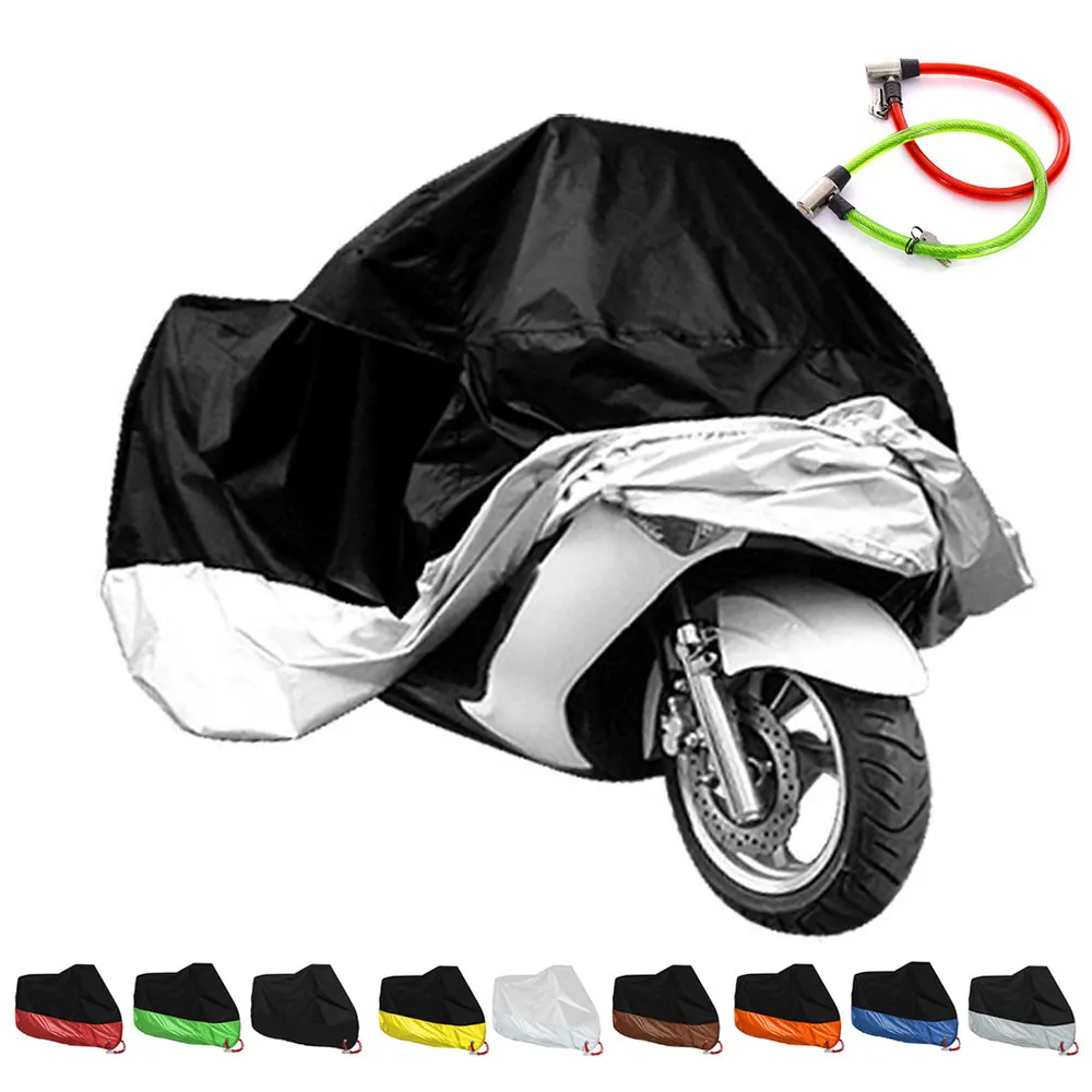 

M-4XL Motorcycle Scooter Cover Universal Outdoor Uv Protector for Honda Cb 400Sf 400Ss 500F 650R 750 900 350 125 250 400 600