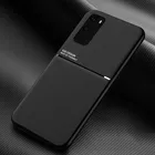 Тонкий Матовый кожаный чехол для Samsung S21, S22, S20 Plus, S10, S9, S8, A71, A51, A70, A50, A21S, A32, A52, A72, M52