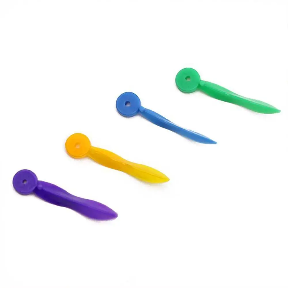 100 шт./кор. одноразовые стоматологические клинья медицинские пластиковые дуговые