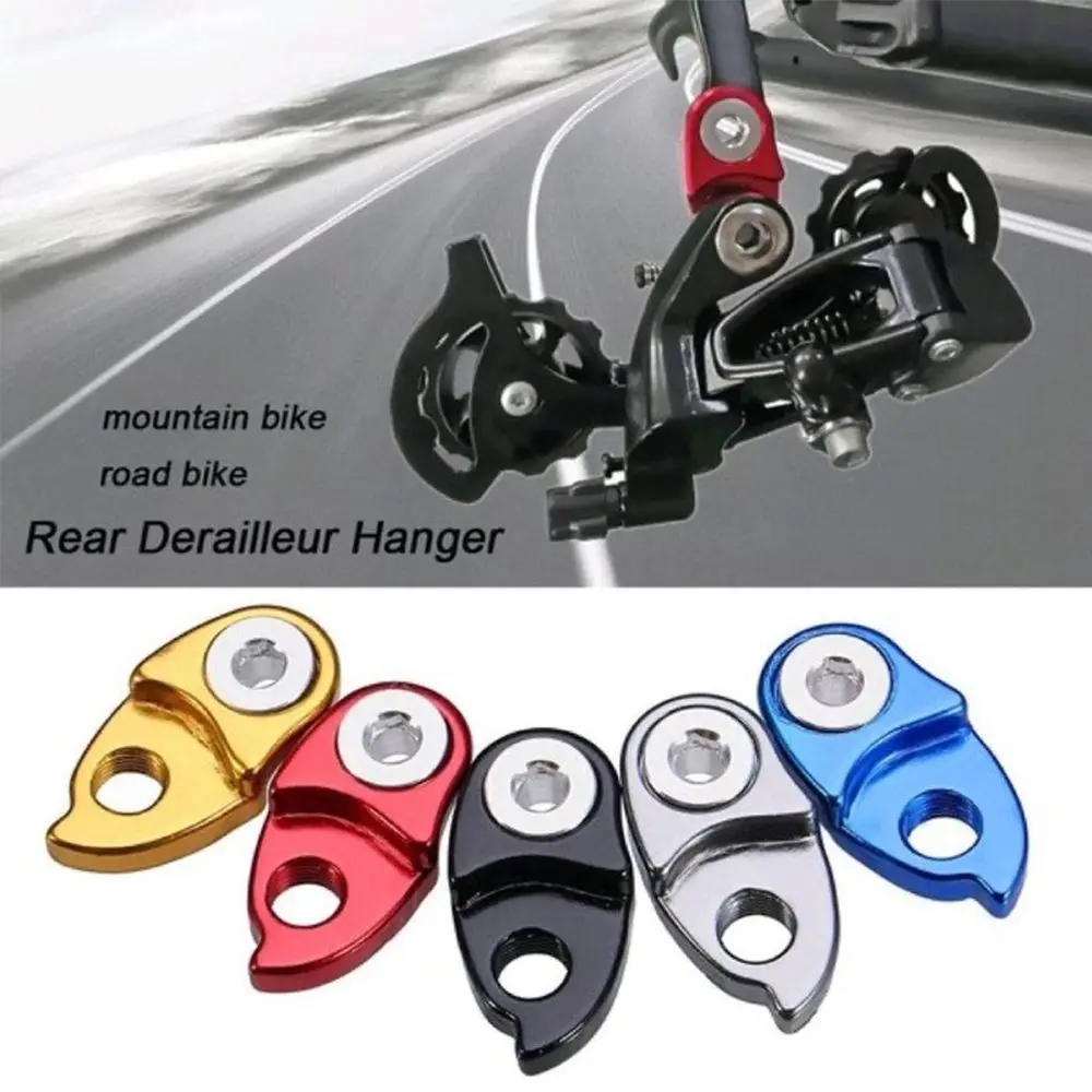 

1PC Colorful Aluminum Bicycle Rear Derailleur Frame Gear Tail Hook Road Bike MTB Long Seat Extension Hanger Extension Tools