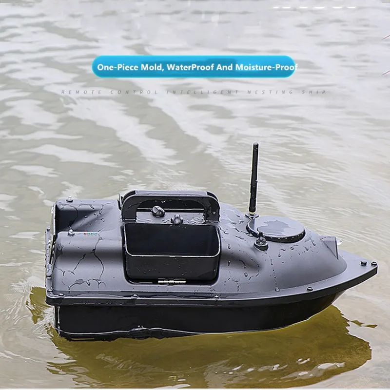 GPS 3 Hoppers 500M 16PCS Point Located RC приманка лодка 2KG нагрузка автоматический возврат подачи