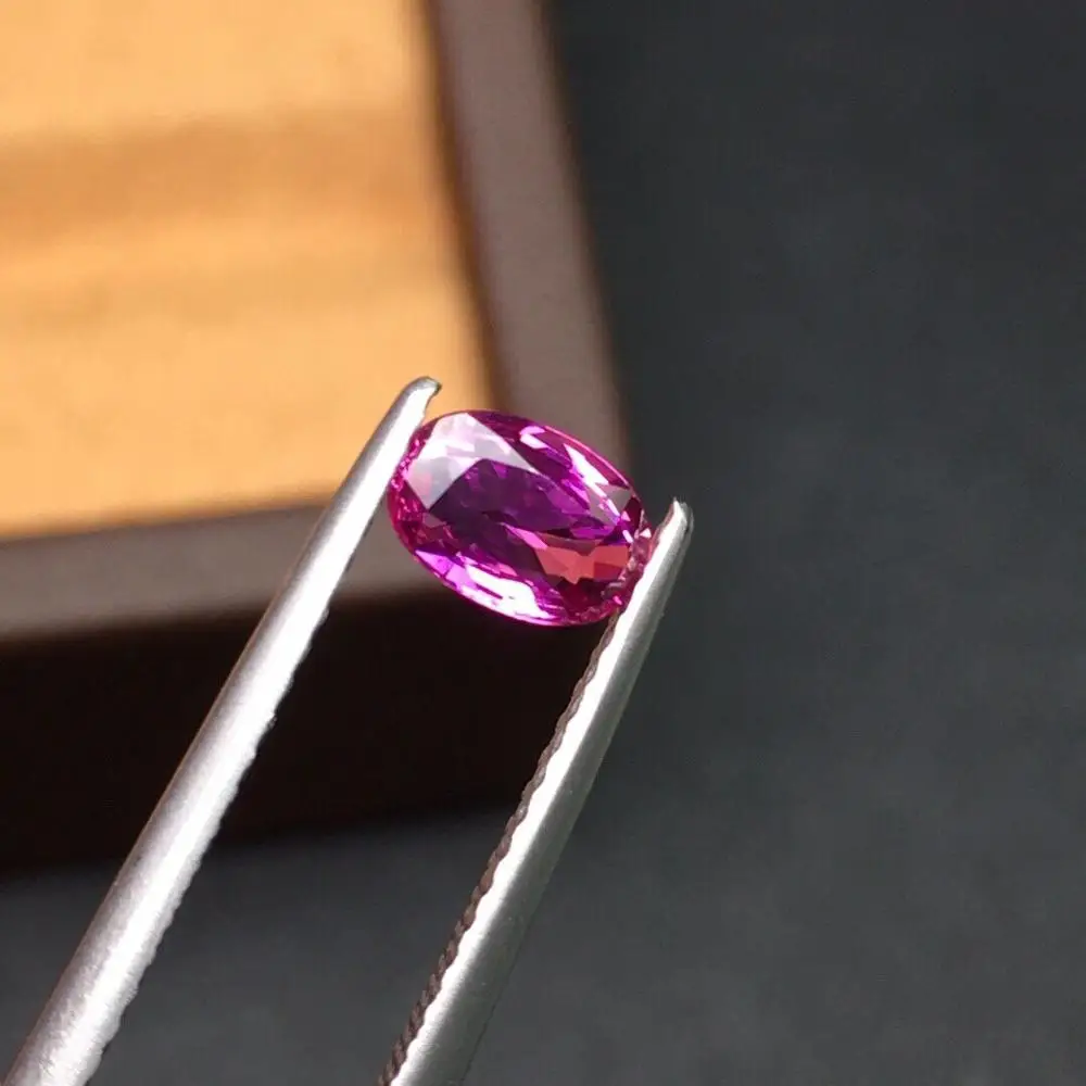 L512 розовый сапфир 0 54ct натуральный нетеплый Сапфир ШриЛанка свободные