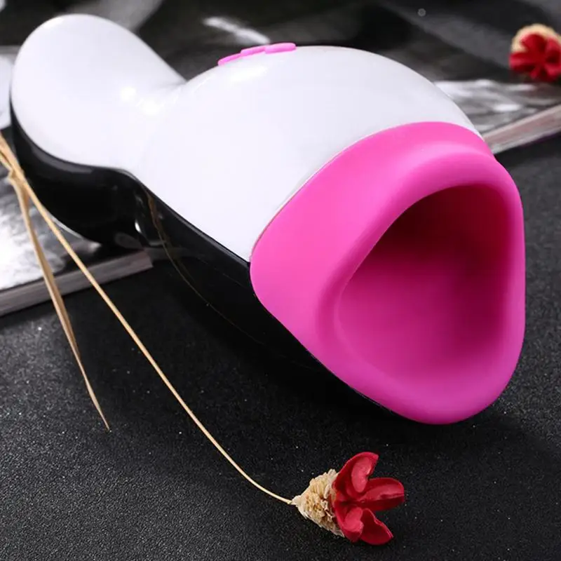 Интеллектуальный нагревательный мастурбатор Реалистичная секс-машина для минет